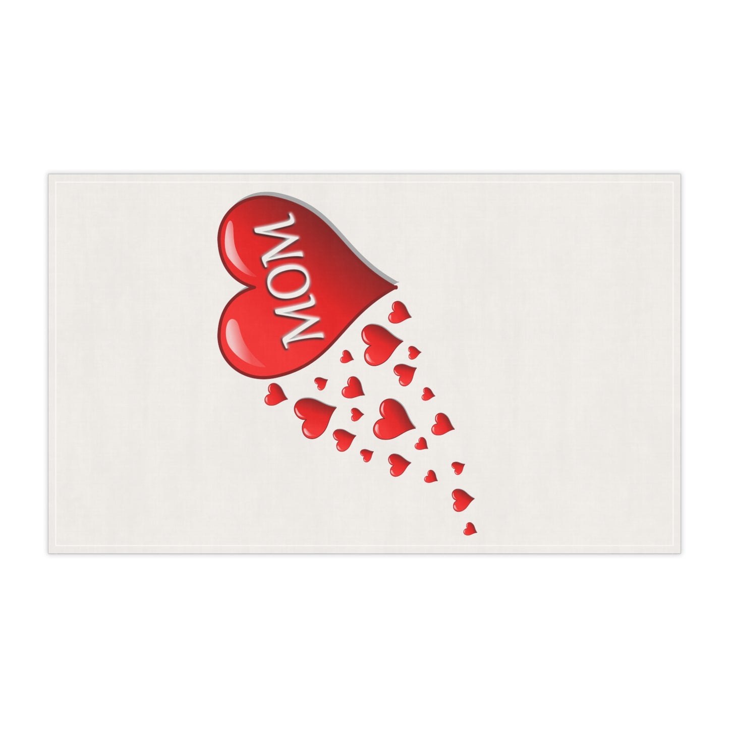 Love Mom Kitchen Towel