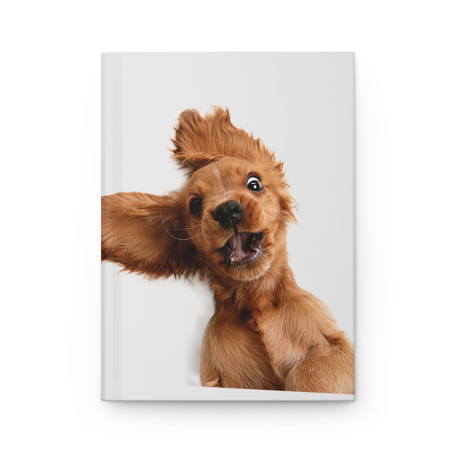 Cute Wuff Wuff Hardcover Journal Matte