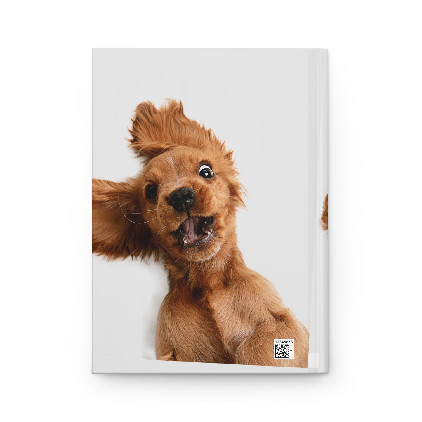 Cute Wuff Wuff Hardcover Journal Matte