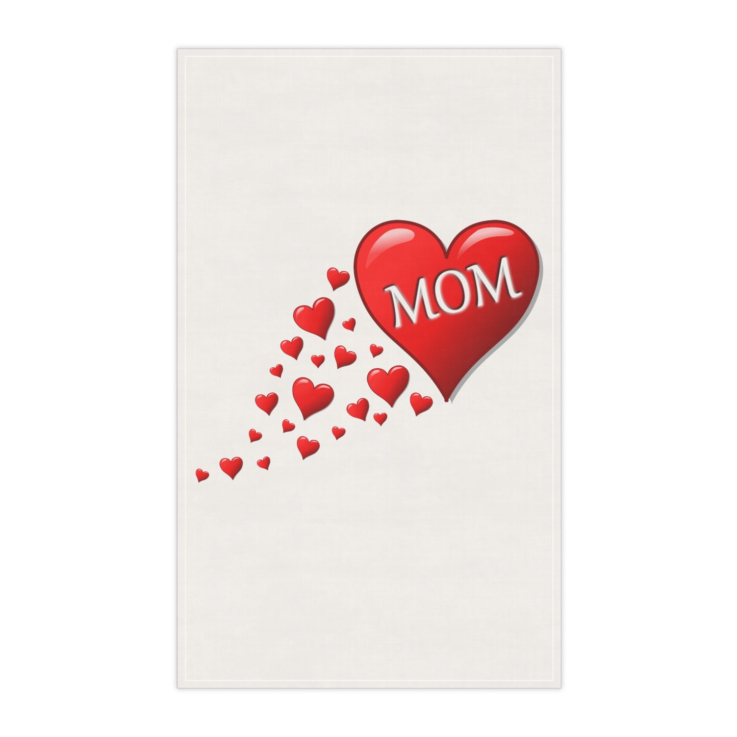 Love Mom Kitchen Towel