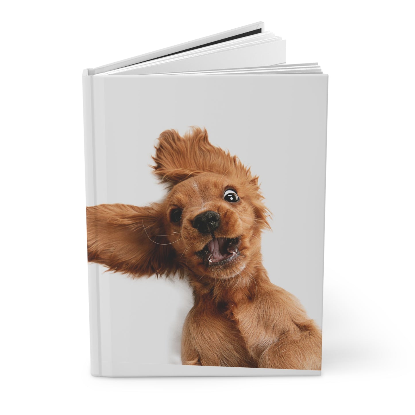 Cute Wuff Wuff Hardcover Journal Matte